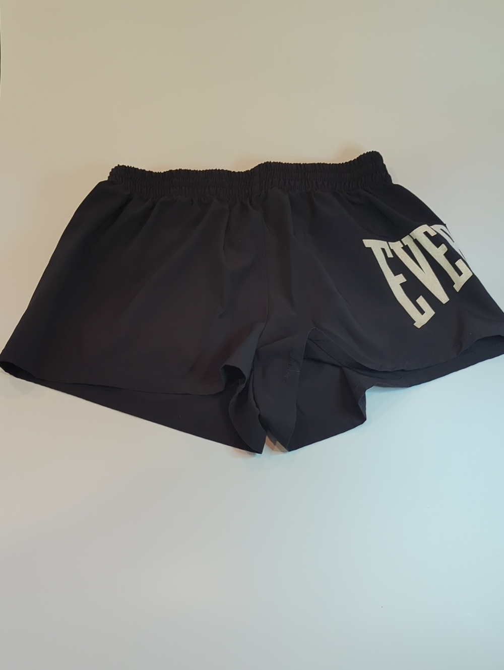 Everlast Black Women's Athletic Training Shorts with Logo Size 10
